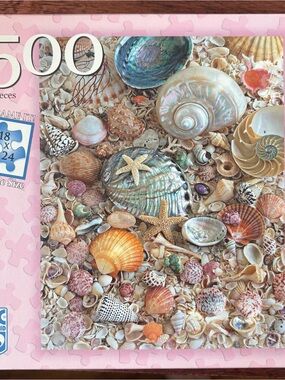 FX Schmid puzzle- Sea Shells 500 pieces